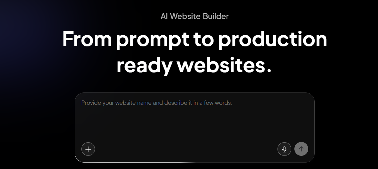 10Web AI website builder screenshot